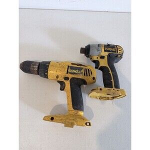 Lot Of 2: DEWALT DW995, DC825 Drill/Driver-UNTESTED